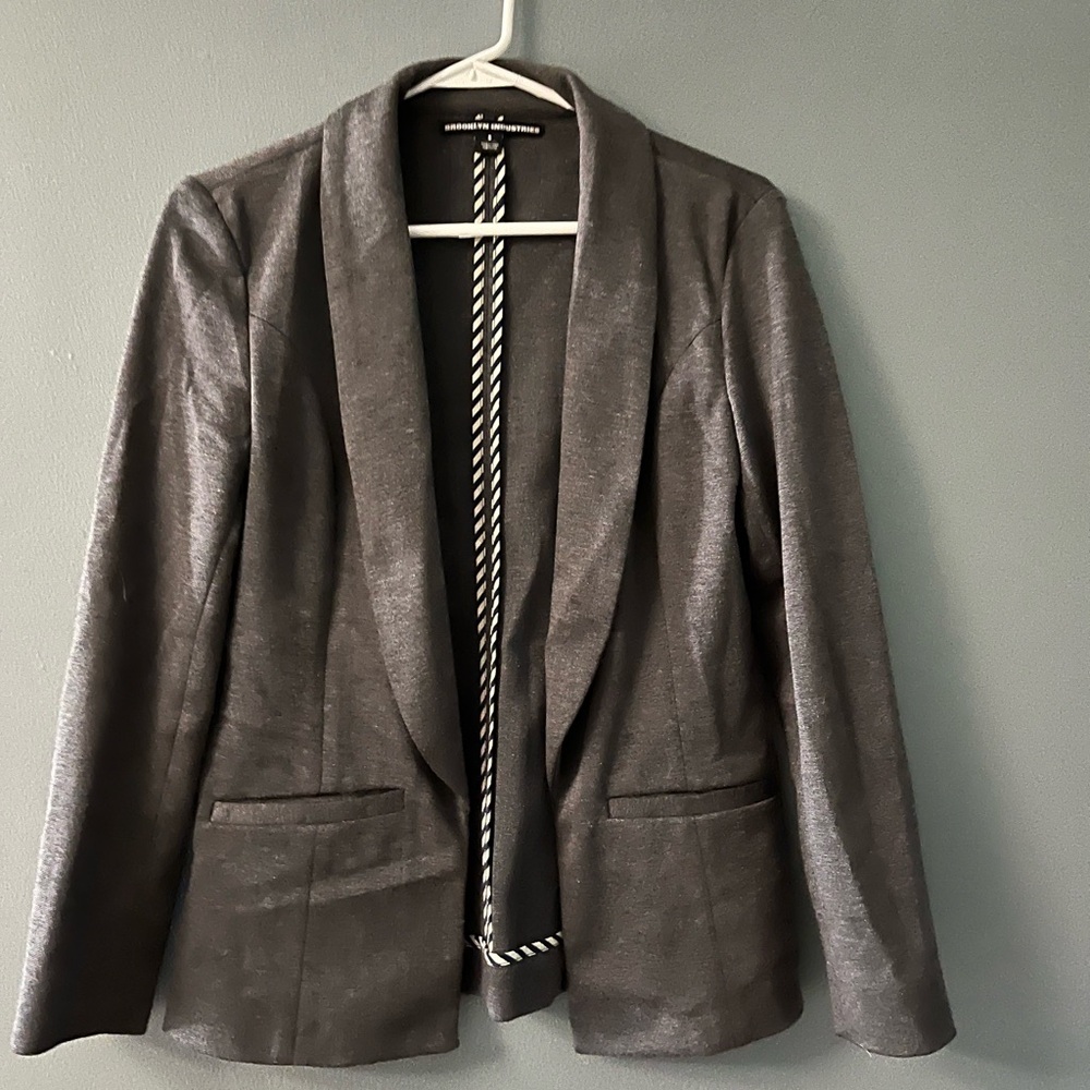 Brooklyn Industries blazer, gray, small